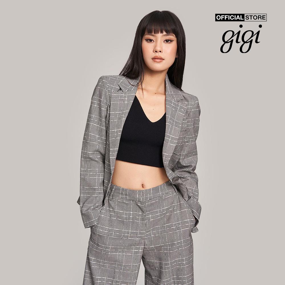 GIGI - Áo blazer nữ tay dài phom suông thanh lịch G1407P202623