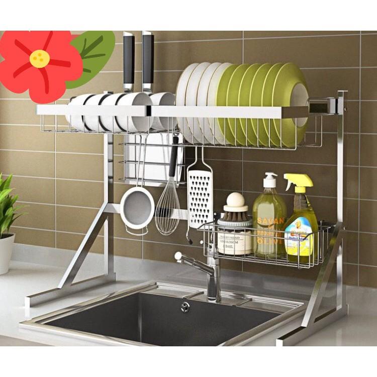 KỆ CHÉN ĐA NĂNG INOX 304, 850x 520mmx 320mm