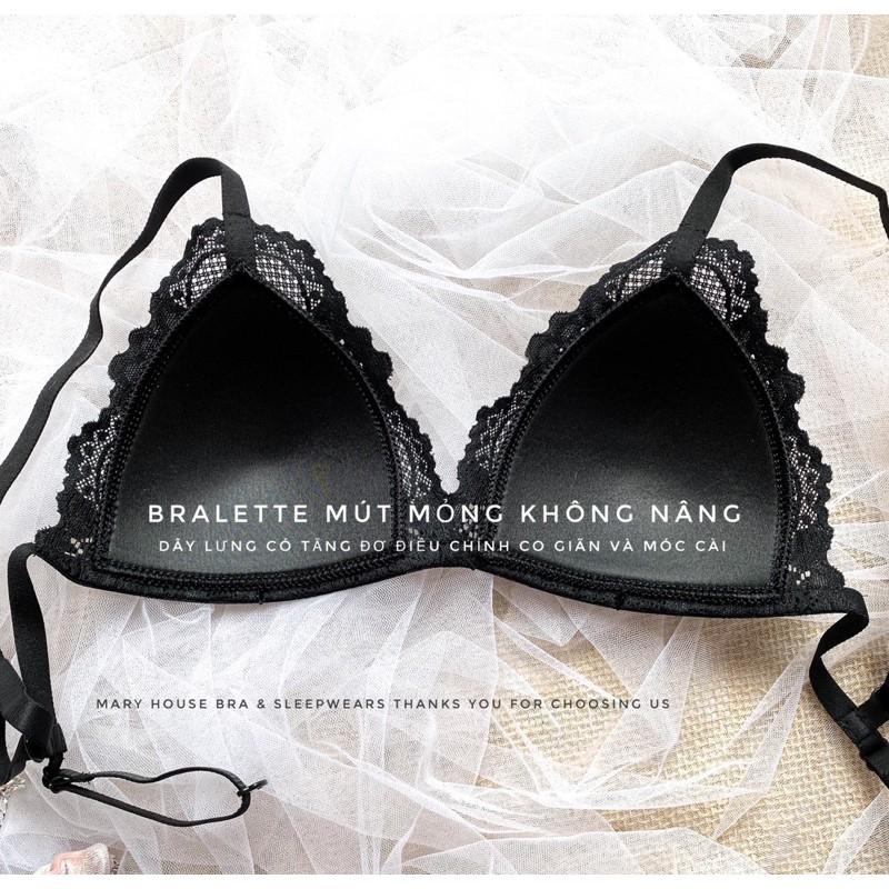 SET BRALETTE REN MÚT NGỰC QUẦN DÂY