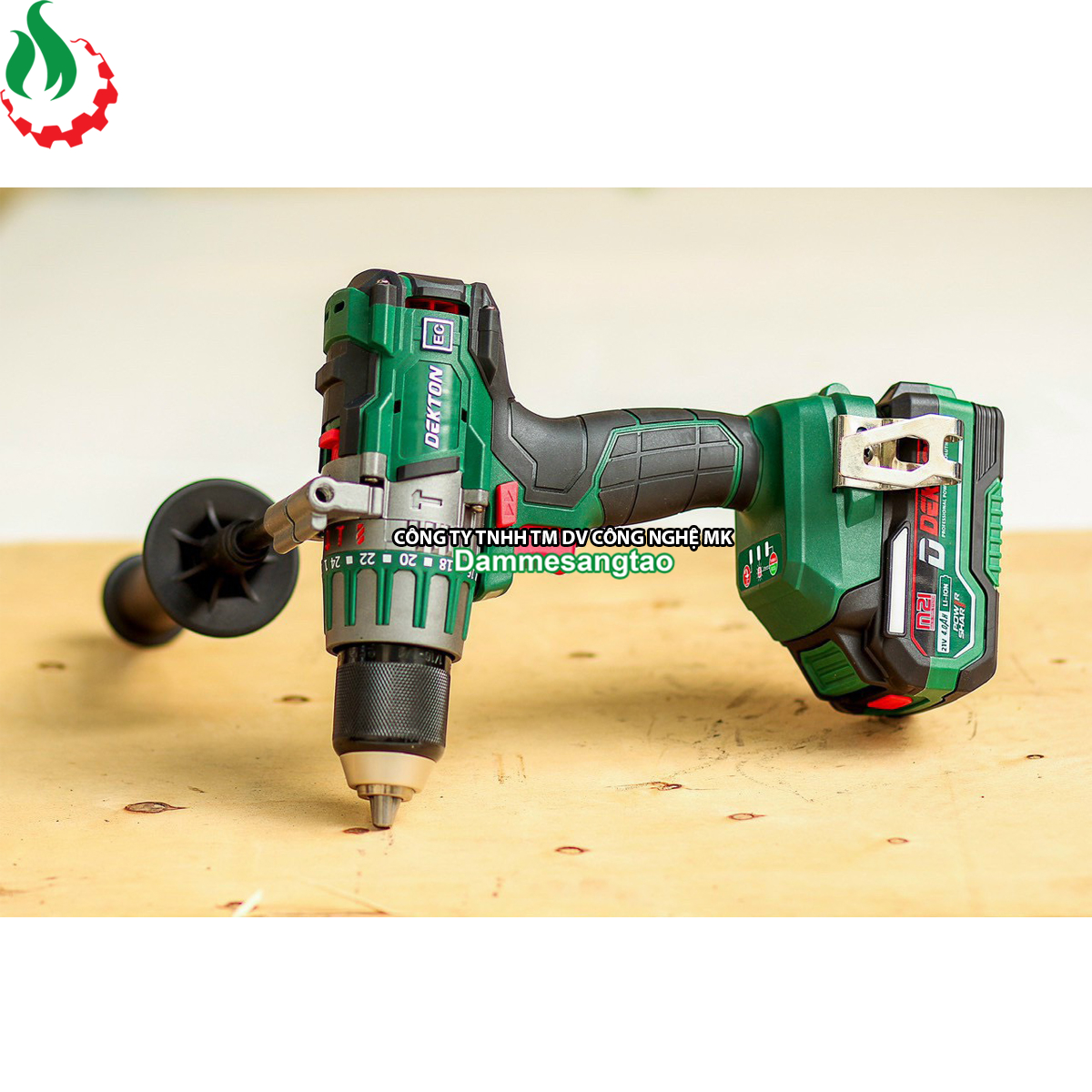 Máy khoan pin 21V Dekton M21-ID13120Plus 120Nm