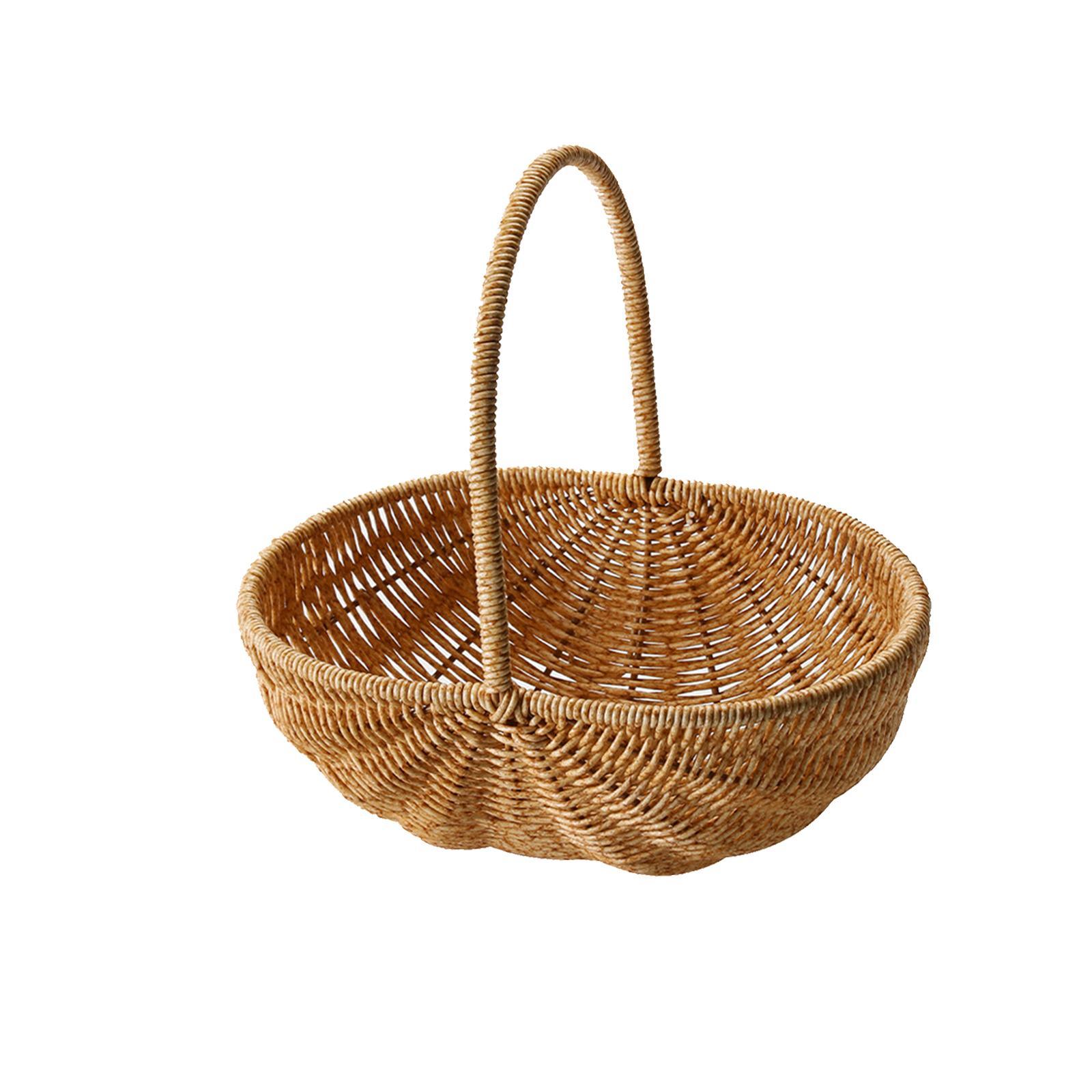 Flower Baskets Portable Storage Bin Eggs Candy Basket Large Storage Basket