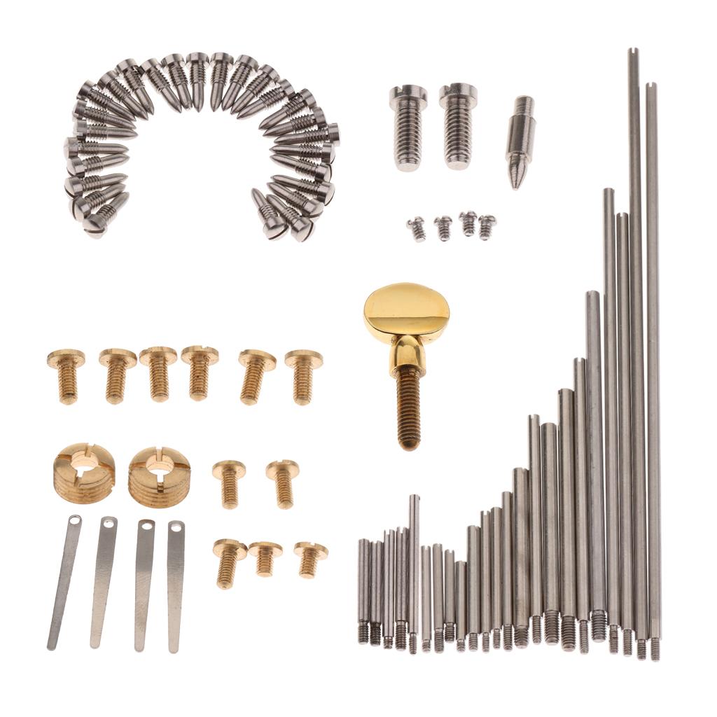 1 Set Sax Saxophone Repair Parts Screws for Alto Tenor Soprano Sax Accessory