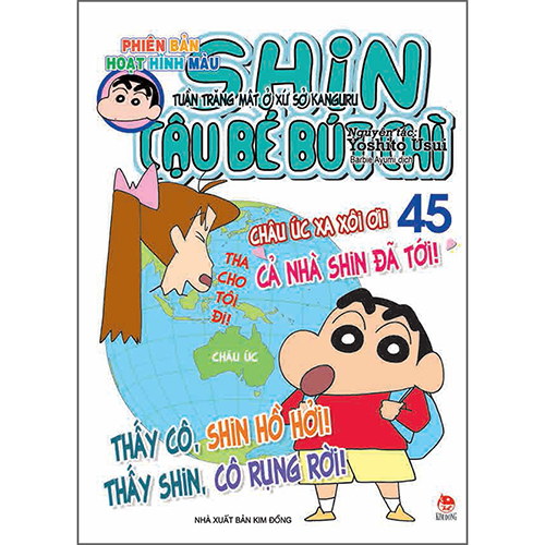 Shin Cậu Bé Bút Chì - Phiên Bản Hoạt Hình Màu Tập 45: Tuần Trăng Mật Ở Xứ Sở Kanguru