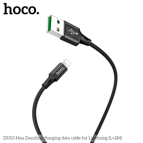 ️SẠC NHANH️ Cáp sạc nhanh Hoco DU10 Sạc Nhanh 3A Hàng Chính Hãng