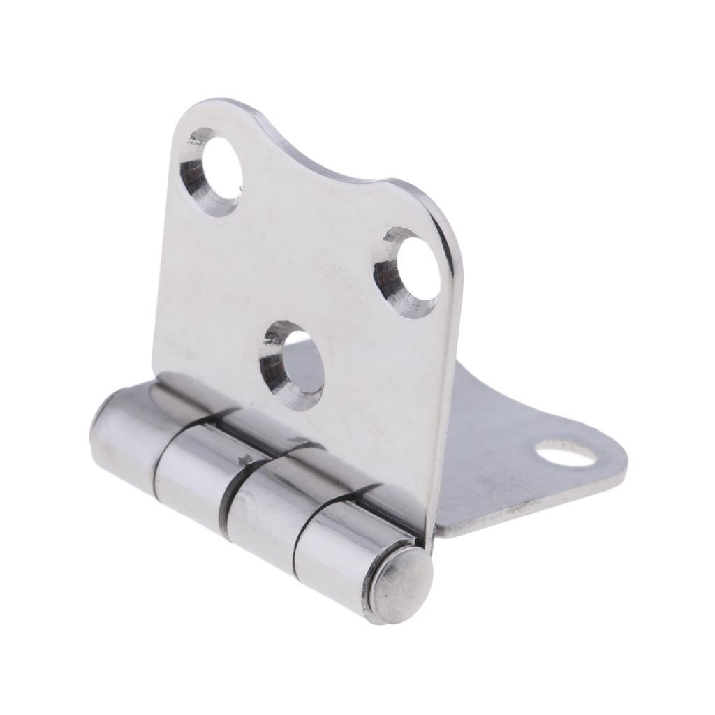 3" X 1.5" 316 Stainless Steel High Polished Flush Door Hinge for Boat Marine