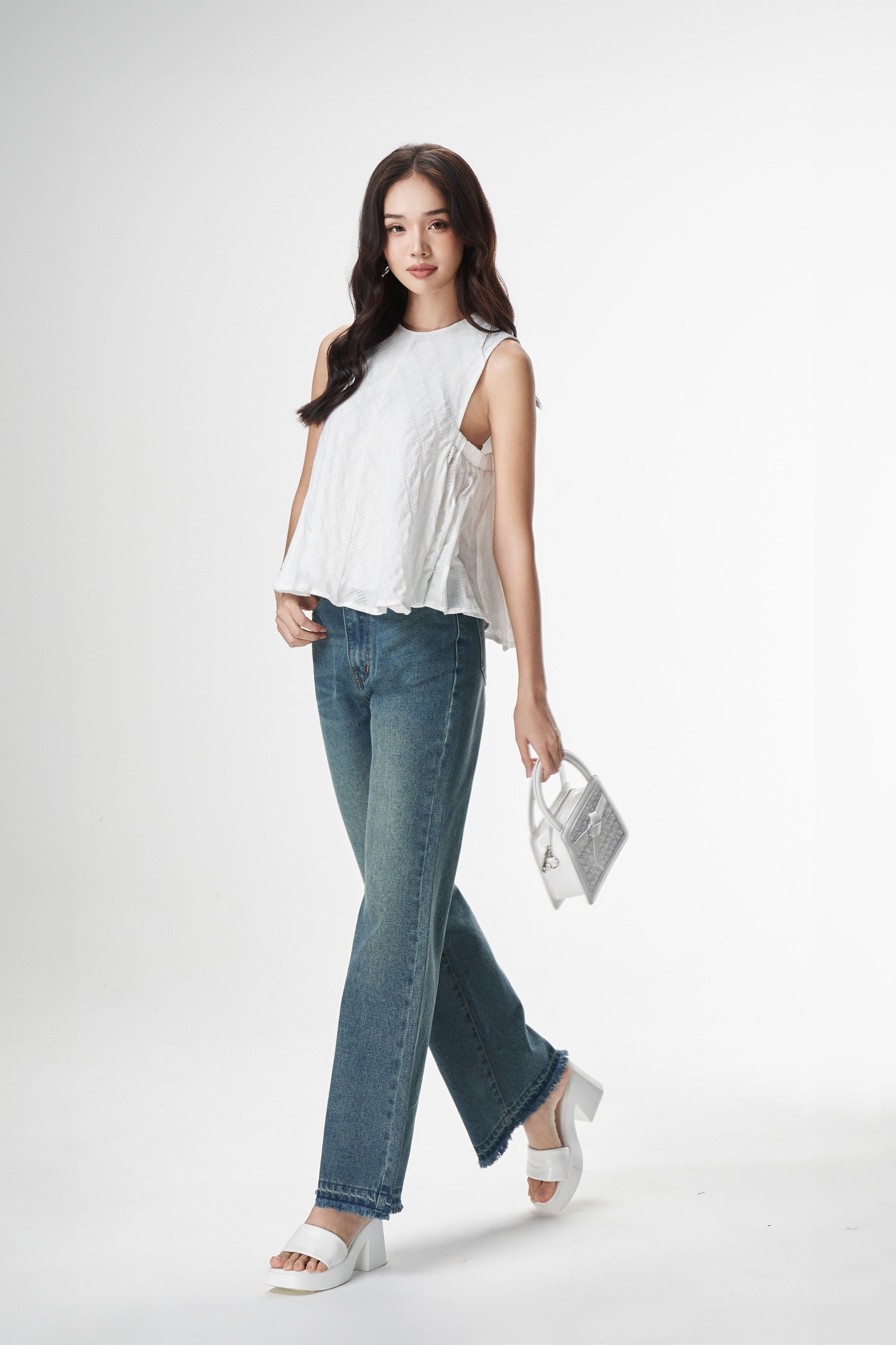 OLV - Quần Jersey High Waisted Jeans