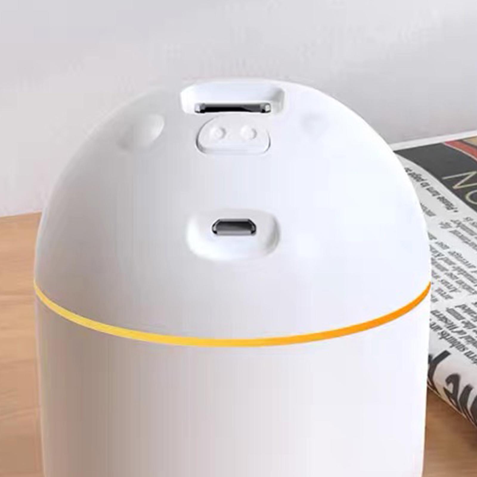 Portable Mini Humidifier, 250ml Mist Humidifier, USB Personal Desktop Humidifier for Bedroom Home Baby Room Car Office, Ultra-Quiet, Auto Shut-Off