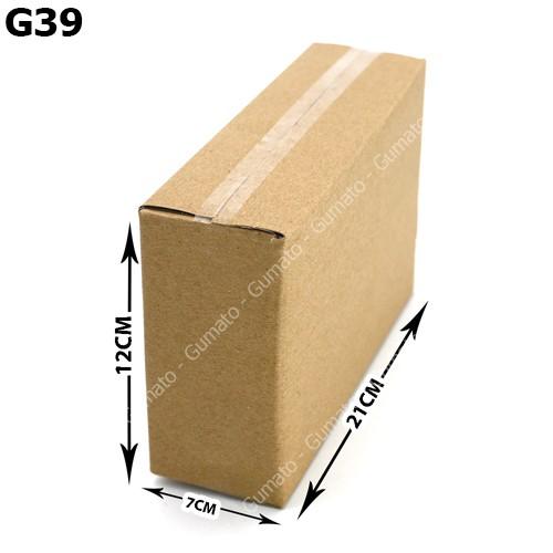 Hộp giấy P56 size 21x7x12 cm, thùng carton gói hàng Everest