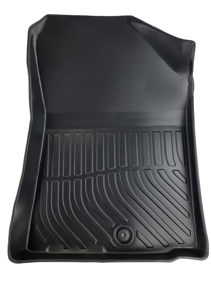 Thảm lót sàn xe ô tô  KIA CERATO (2018-nay) chất liệu TPV thương hiệu Macsim màu đen