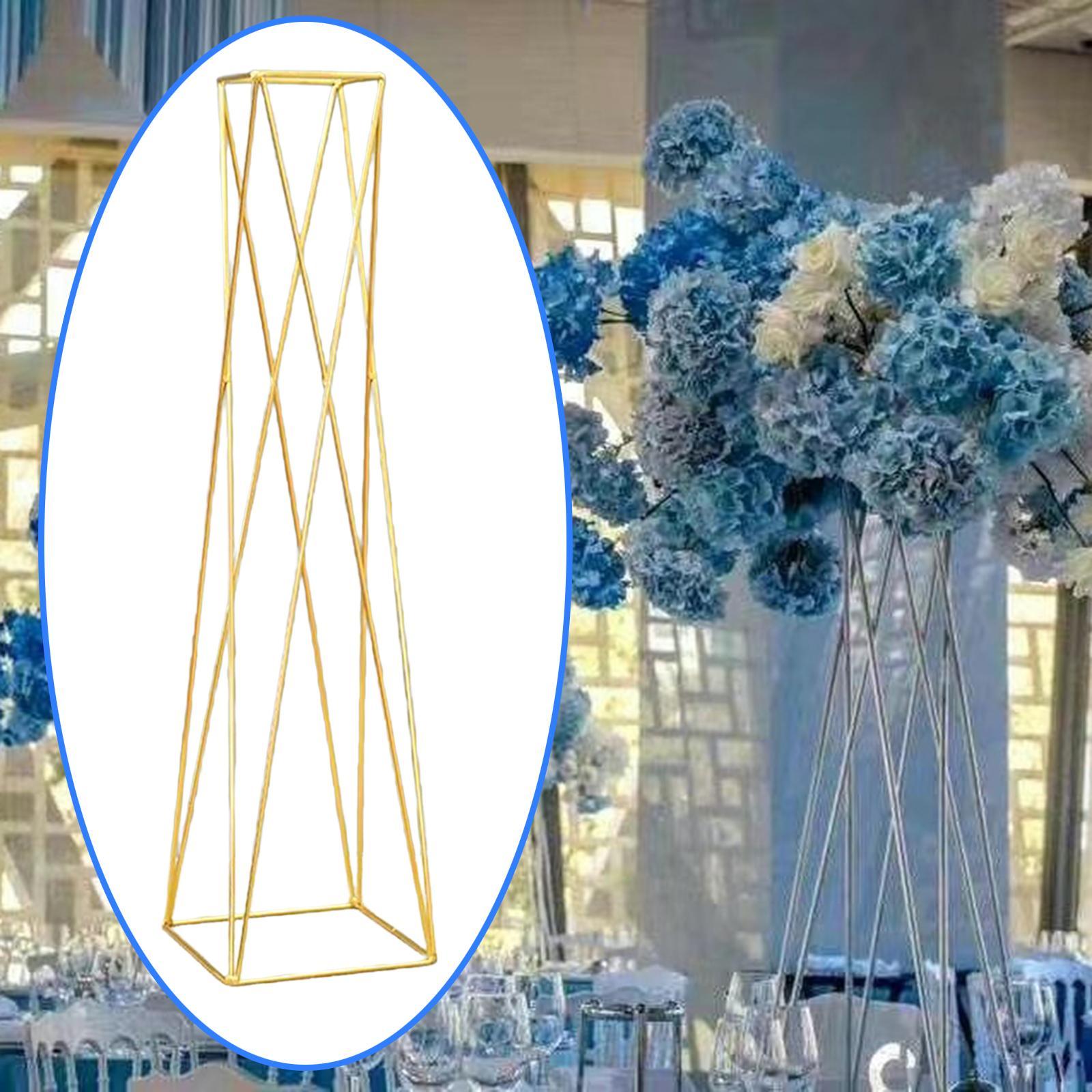 Column Flower Stand Props Floor Vase for Wedding, Events Party