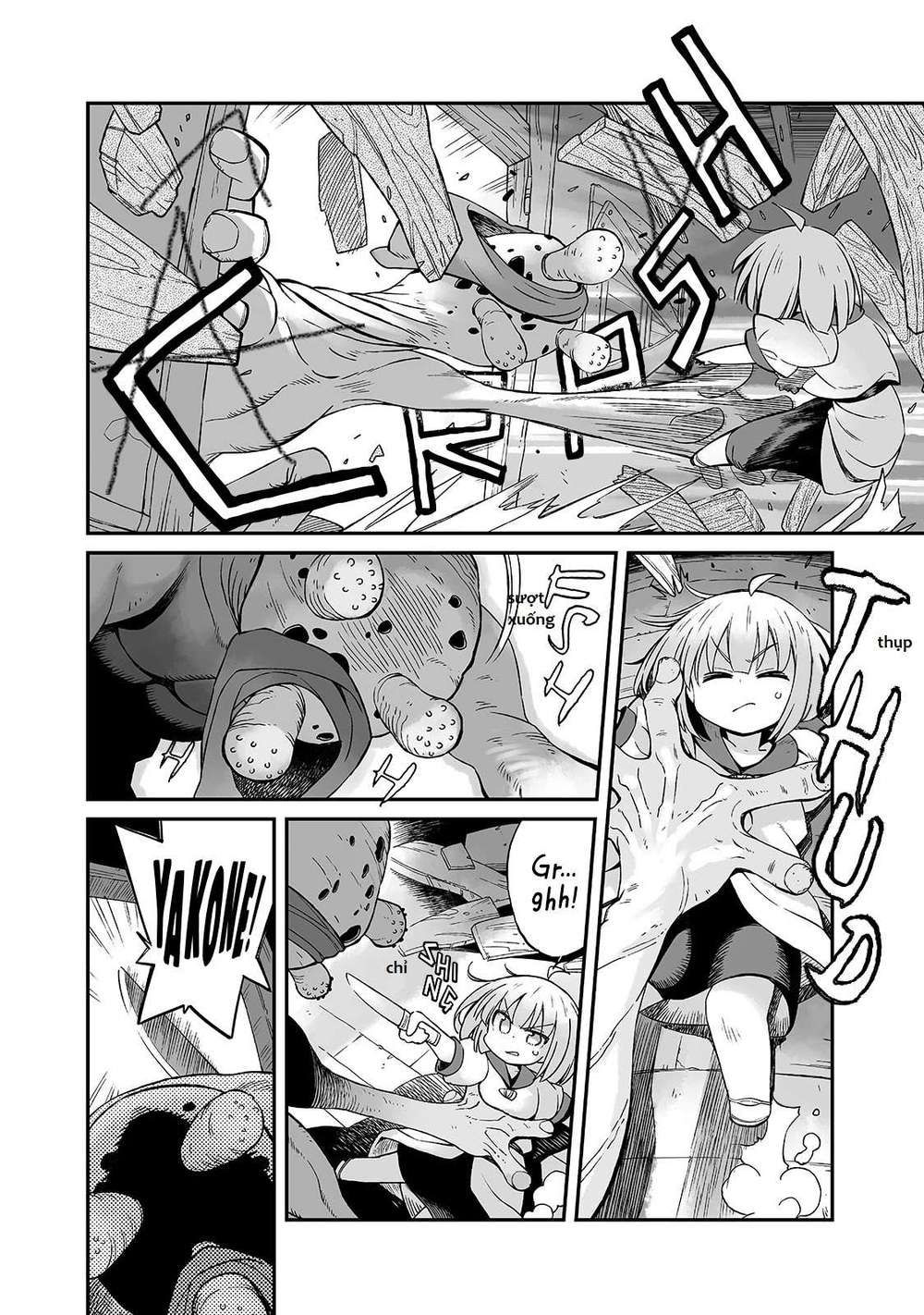 ngay cả khi hậu tận thế, thật hạnh phúc vẫn còn được sống... chapter 14 12