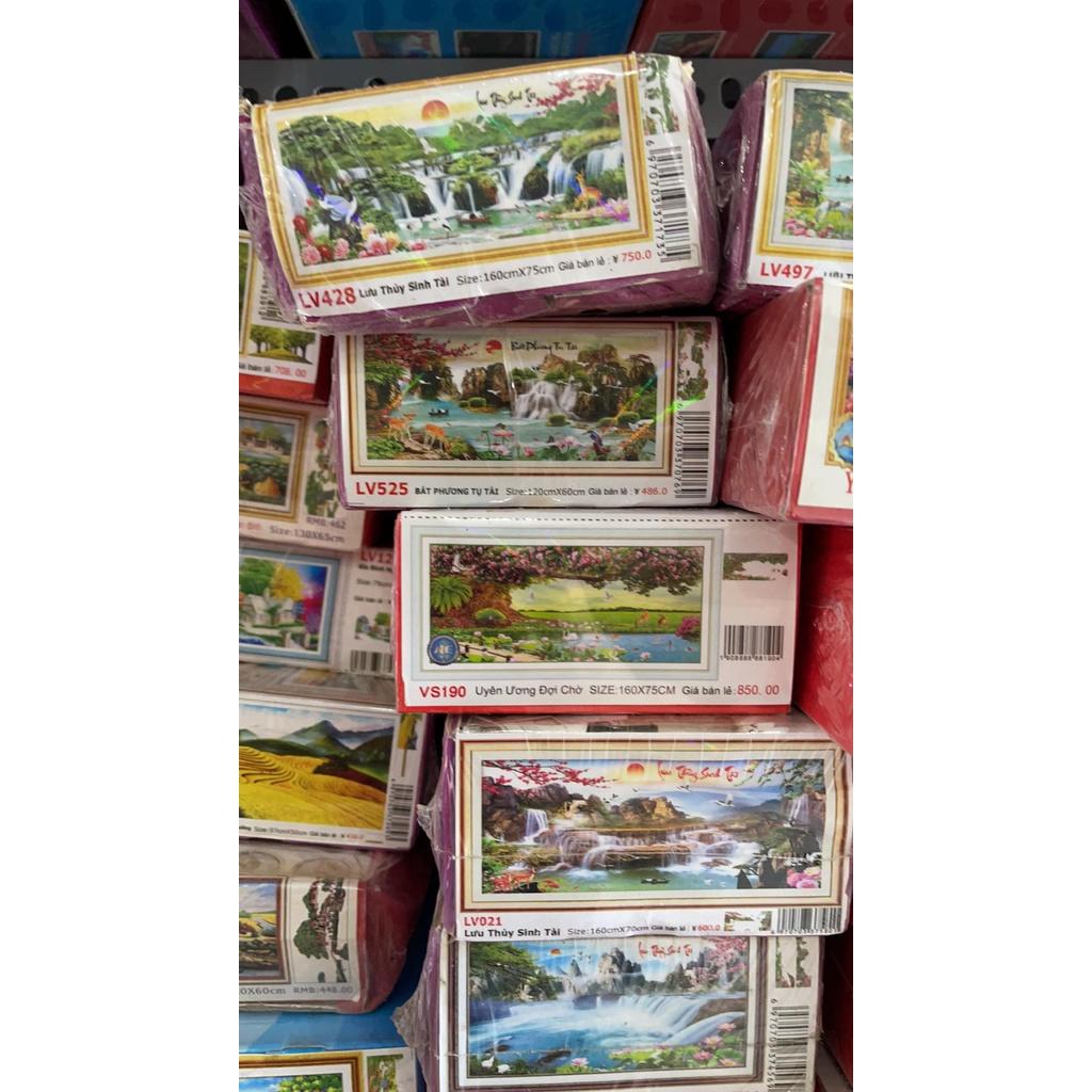 Tranh đính đá Bát phương tụ tài LV525