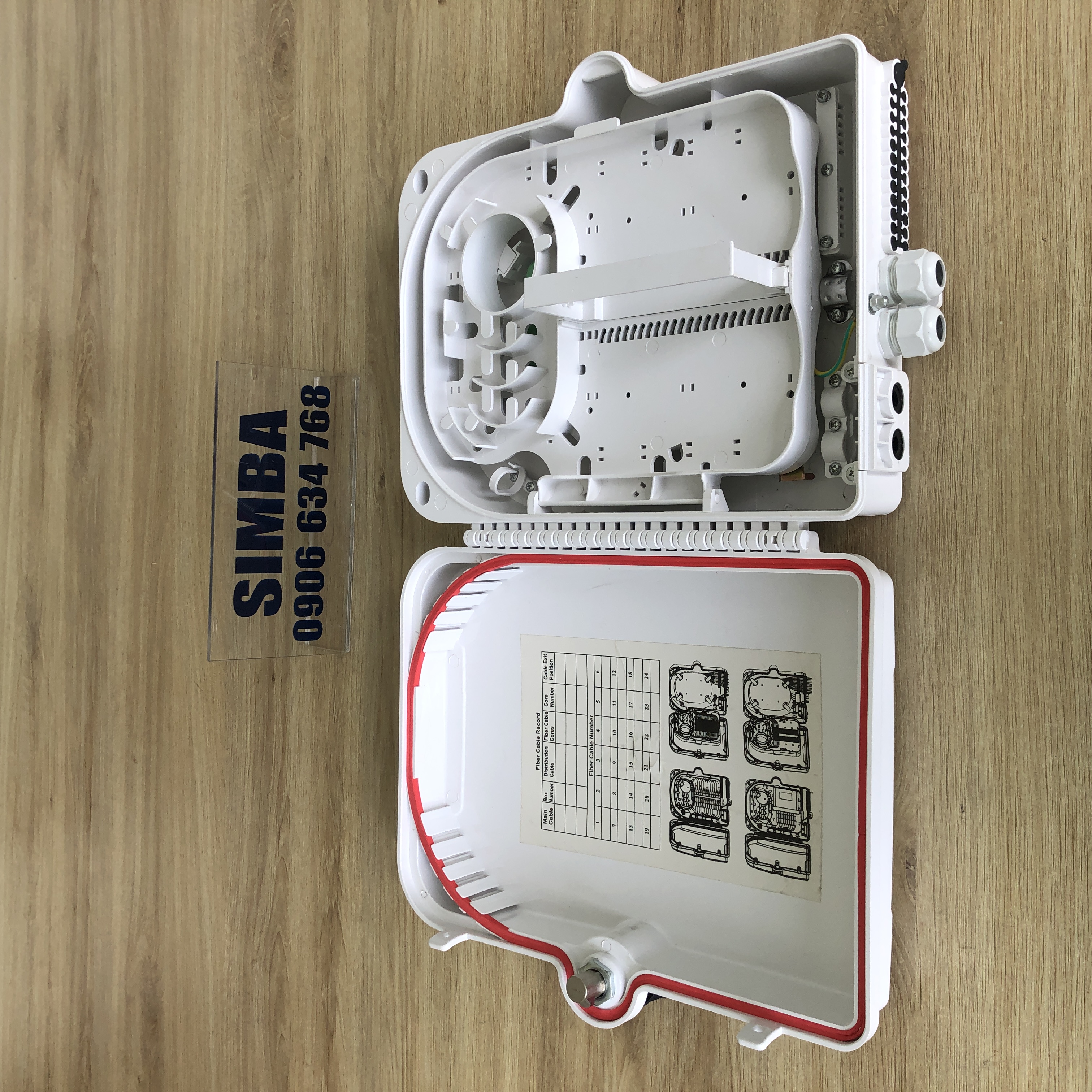 ODF quang 16FO outdoor FTTH SC/APC ĐỦ PHỤ KiỆN
