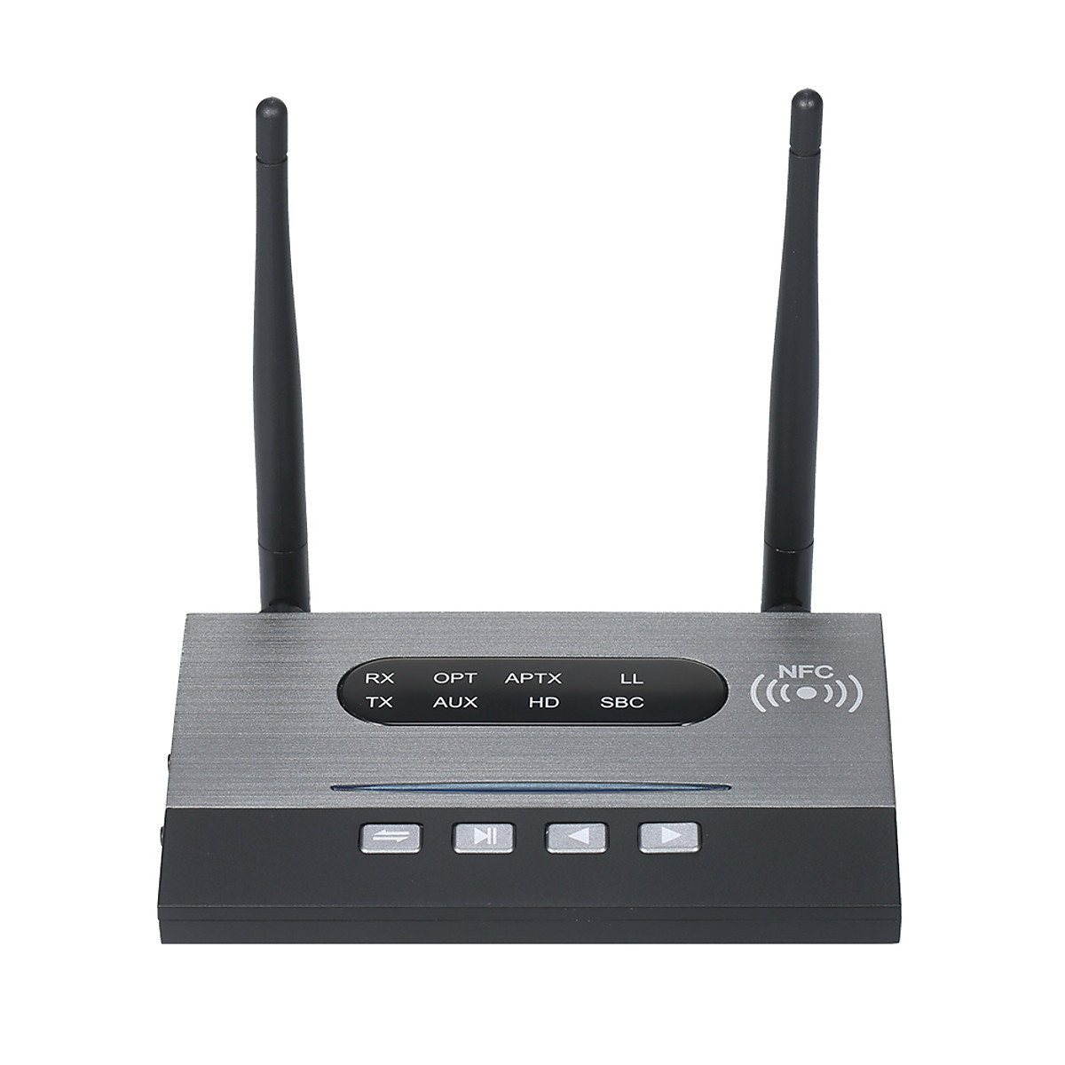 SOAIY Bộ Thu Phát Nhạc Bluetooth 5.0 Đa Chức Năng NFC, Hỗ trợ APTX HD / APTX LL / APTX SPDIF / AUX BT-B22 - Hàng Nhập Khẩu