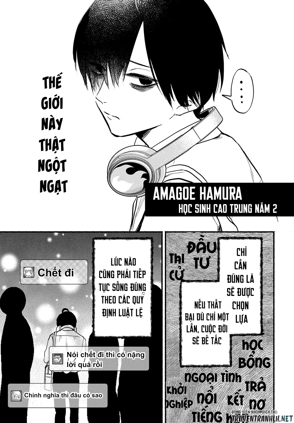 nếu ở thế giới mà dù có làm gì cũng không bị kết tội, bạn sẽ làm gì? chapter 1 15
