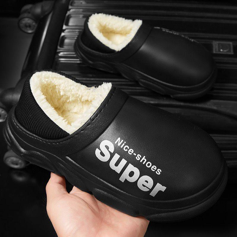 Giầy sục lót lông super siêu ấm cho nam và nữ