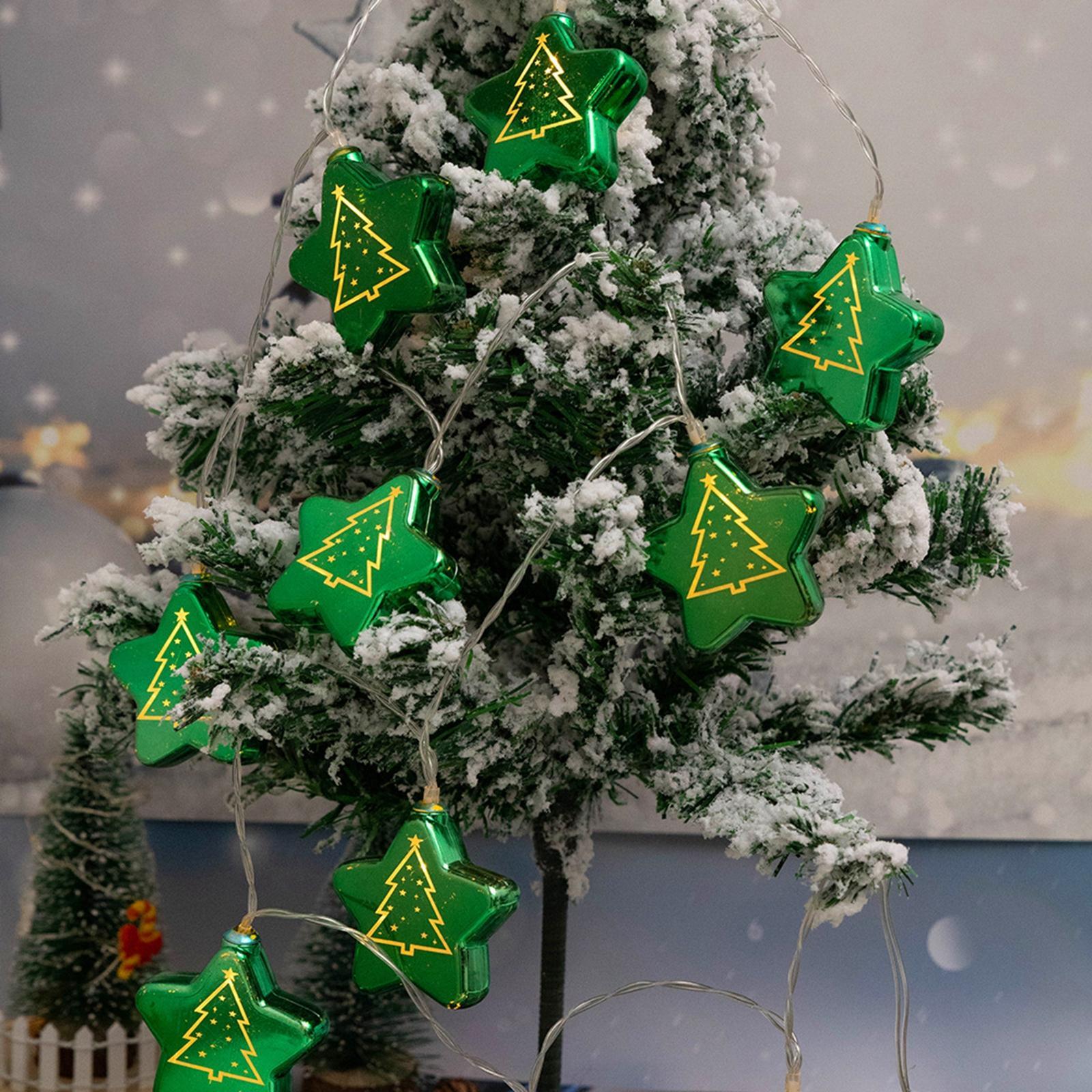 Star Christmas String Light LEDs for Holiday Garden