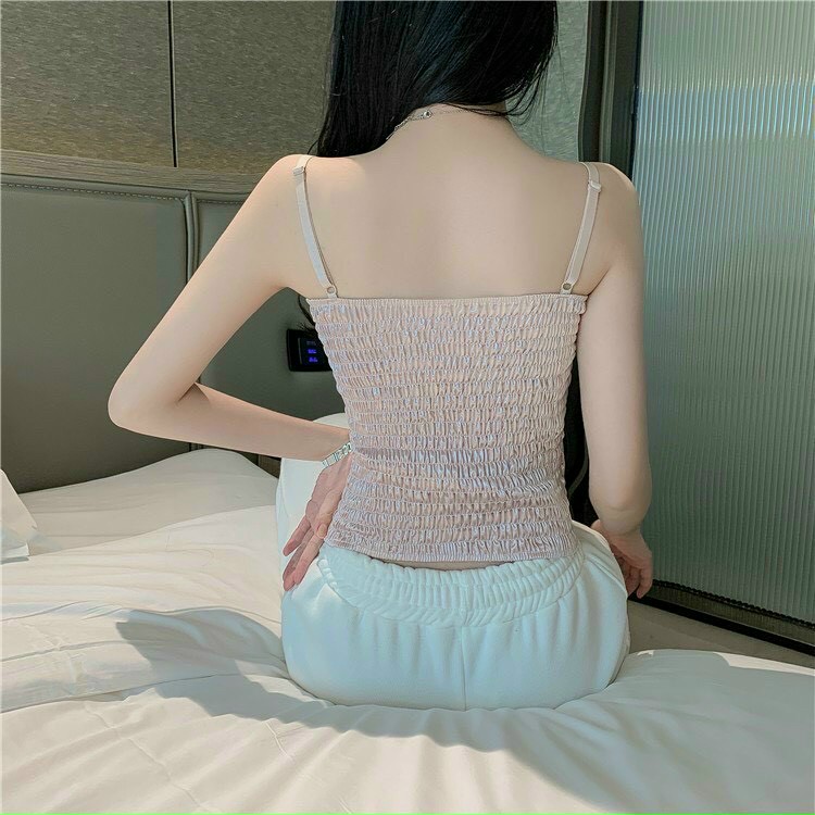 Áo bra 2 dây trơn mút mỏng, kiểu dáng đơn giản SA881