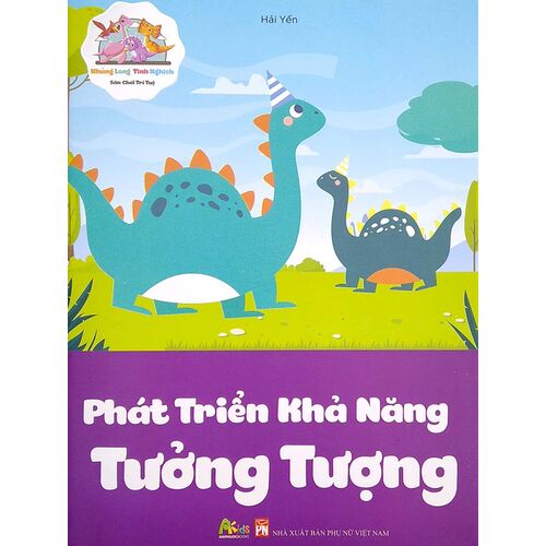 Combo Khủng Long tinh nghịch - Bộ 6 cuốn phát triển khả năng bản thân cho bé từ 3-6 tuổi