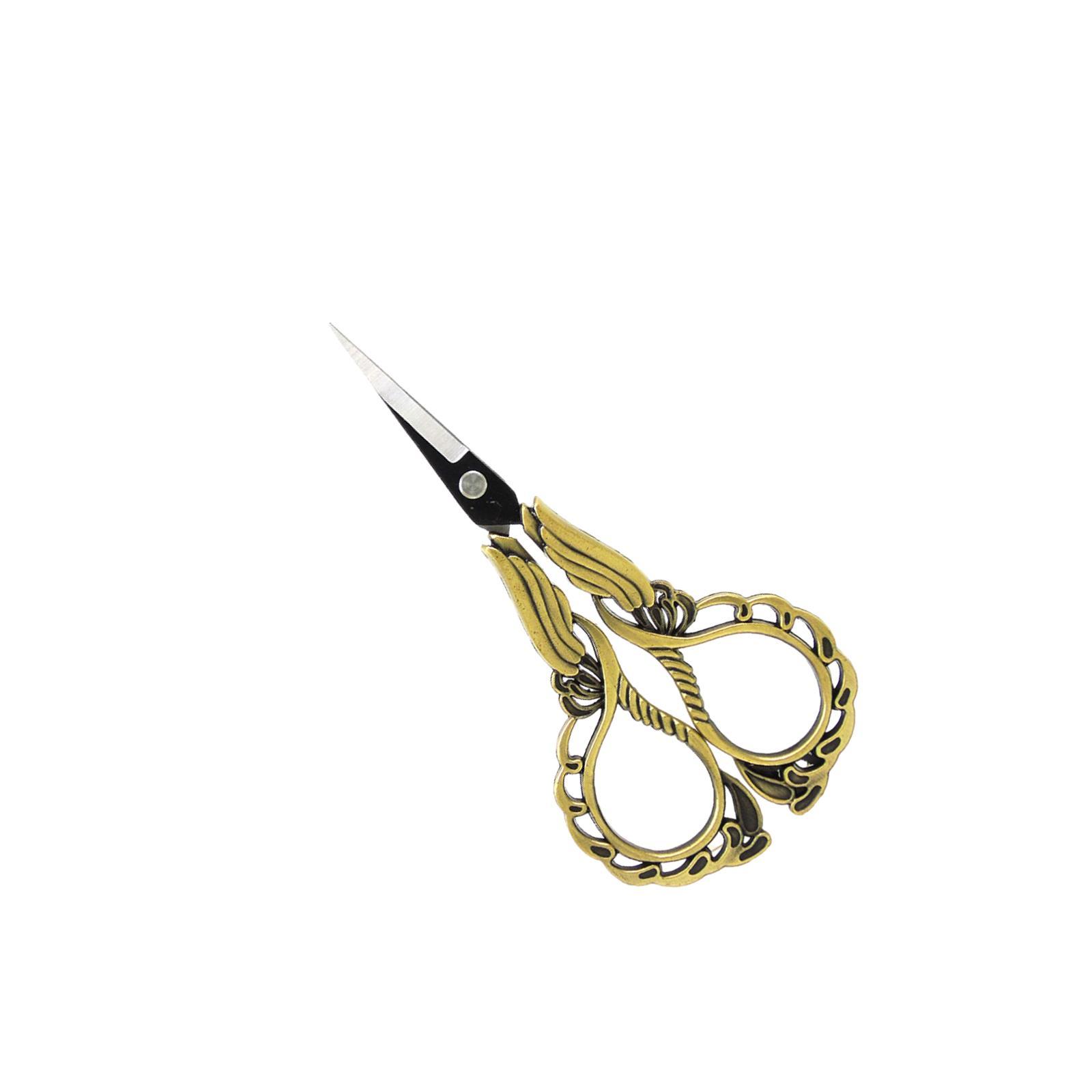 Embroidery Scissors Sewing Lightweight Stainless Steel Orchid Scissors for Crafting Dressmaking Sewing Craft Supplies Artwork