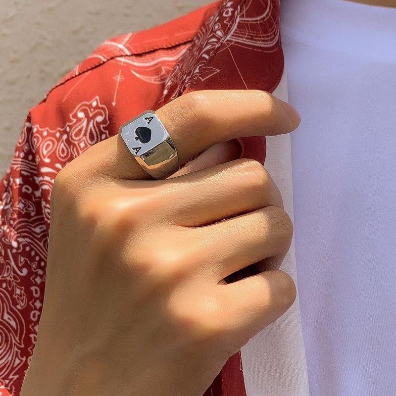 (Có sẵn) Bộ nhẫn phong cách Punk Hàn Quốc cực ngầu cho nam nữ (Bộ 7 chiếc )