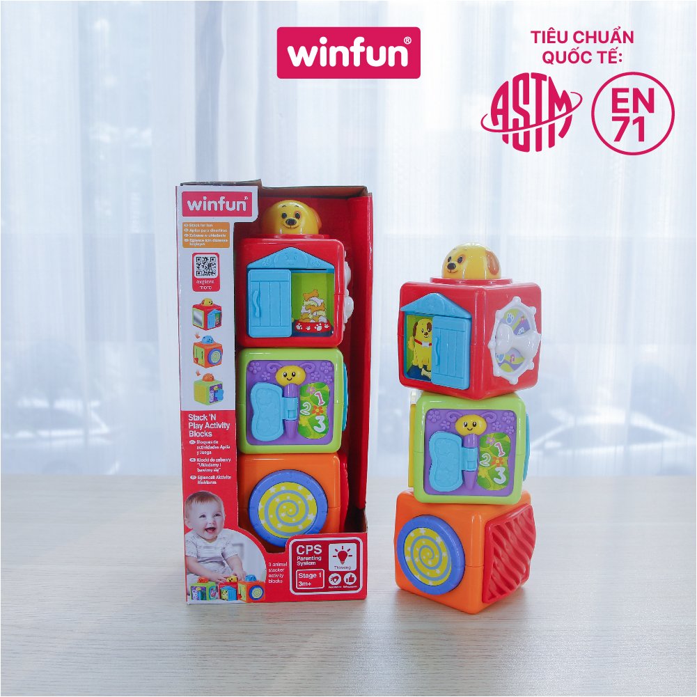 Hộp Thú Cưng Xếp Chồng Winfun 0613