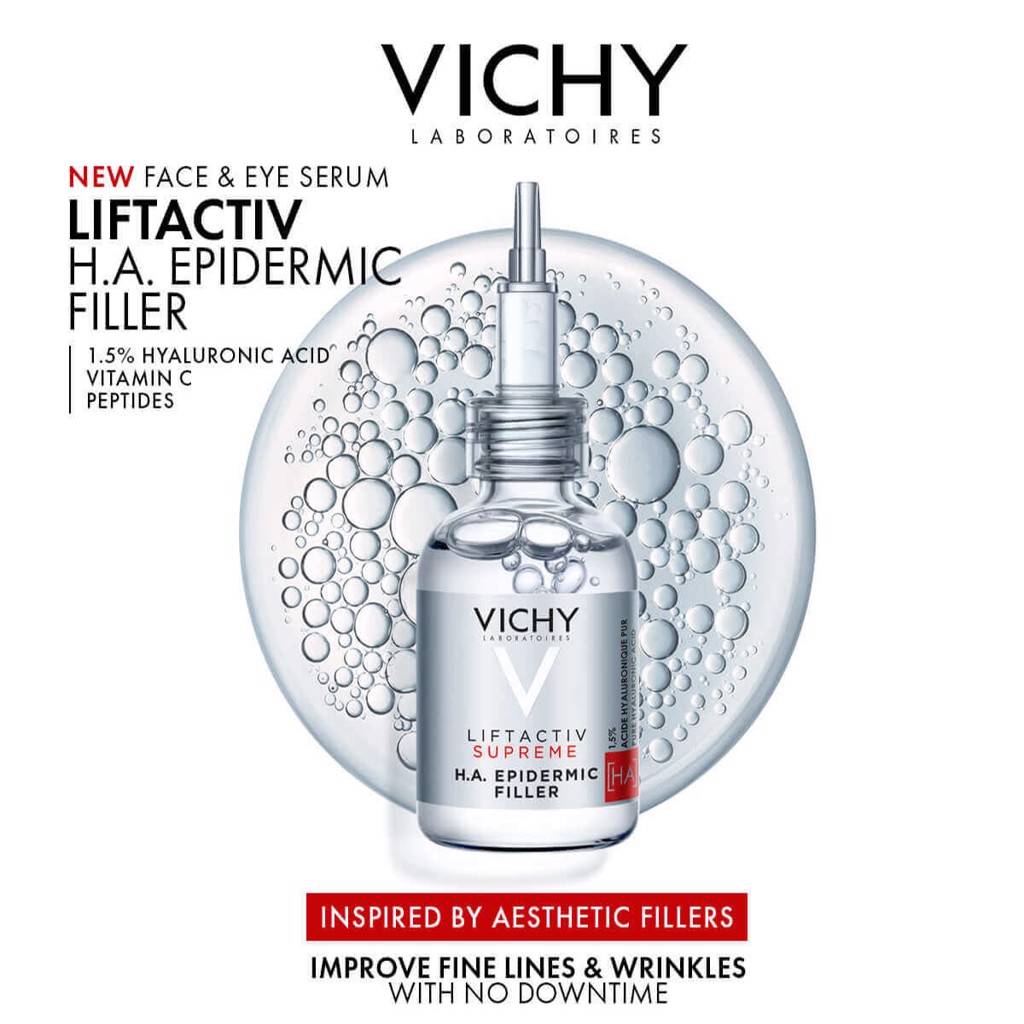 Tinh Chất Vichy Dưỡng Ẩm H.A Làm Căng Da Liftactiv Supreme HA 30ml