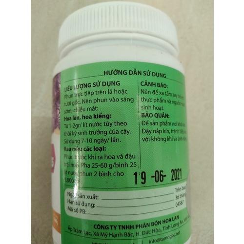 Phân bón lá NPK 15-30-15 kích ra chồi hoa SP của thầy tám Ngọc- chai 100G