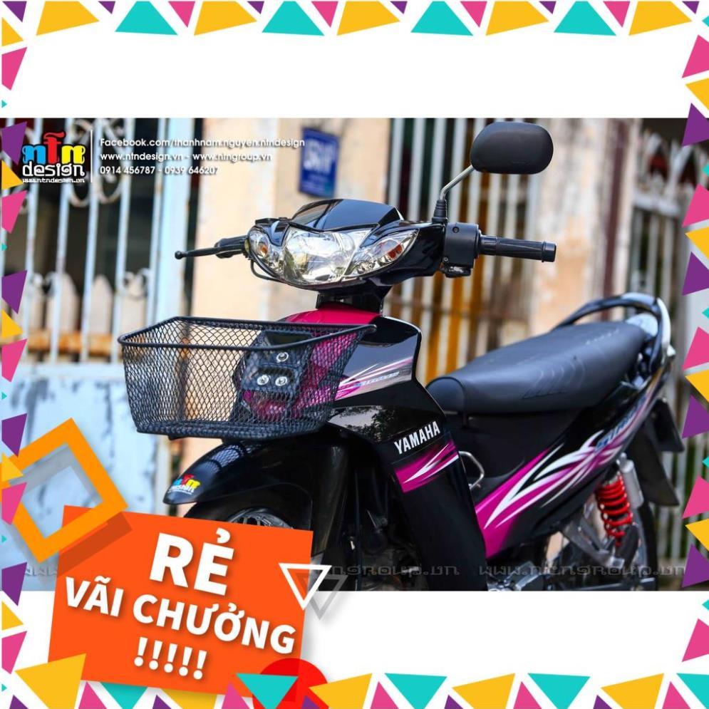 Tem Rời Sirius Mẫu Hoa Văn Hồng Đen Xanh