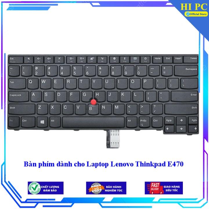 Bàn phím dành cho Laptop Lenovo Thinkpad E470 - Phím Zin - Hàng Nhập Khẩu