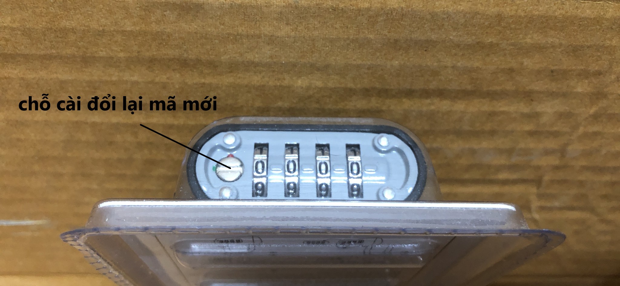 KHÓA SỐ CHỐNG TRỘM, LOẠI 4 SỐ CÓ THỂ THAY ĐỔI ĐƯỢC MÃ SỐ