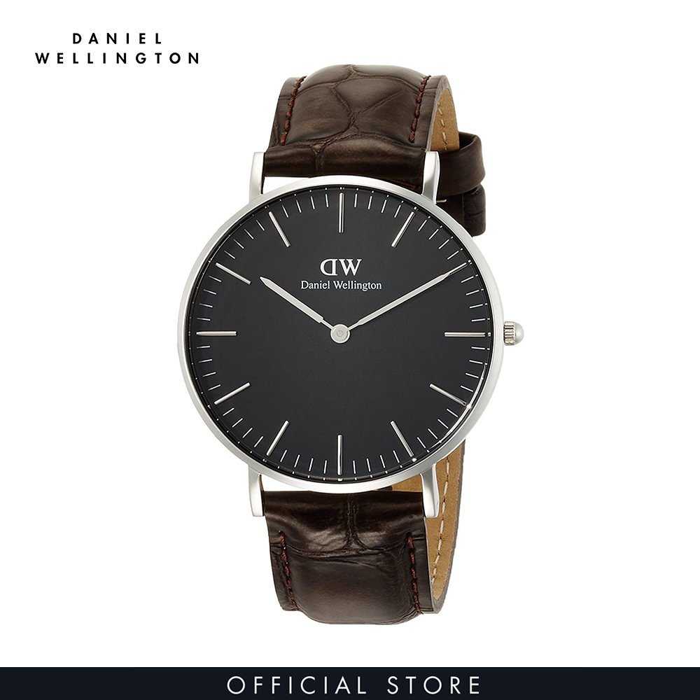 Đồng hồ Nam, Nữ Daniel Wellington dây da - Classic York 36mm DW00100146