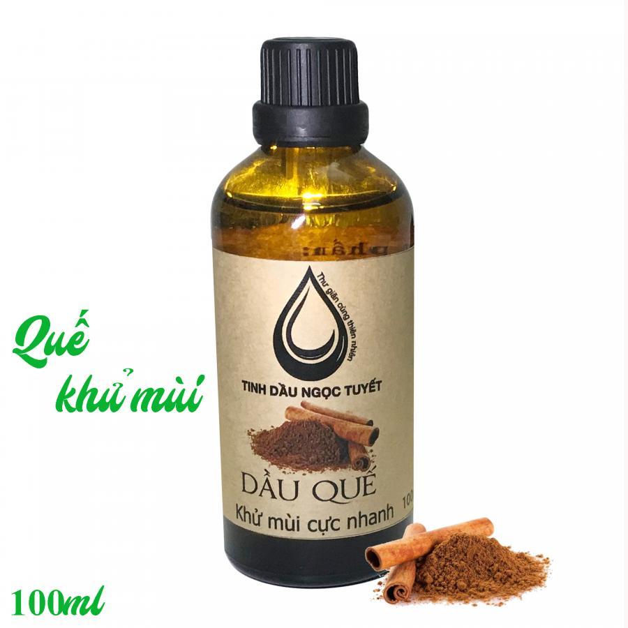 Combo 2 chai tinh dầu quế giảm đau và khử mùi Ngọc Tuyết 100mlx30ml