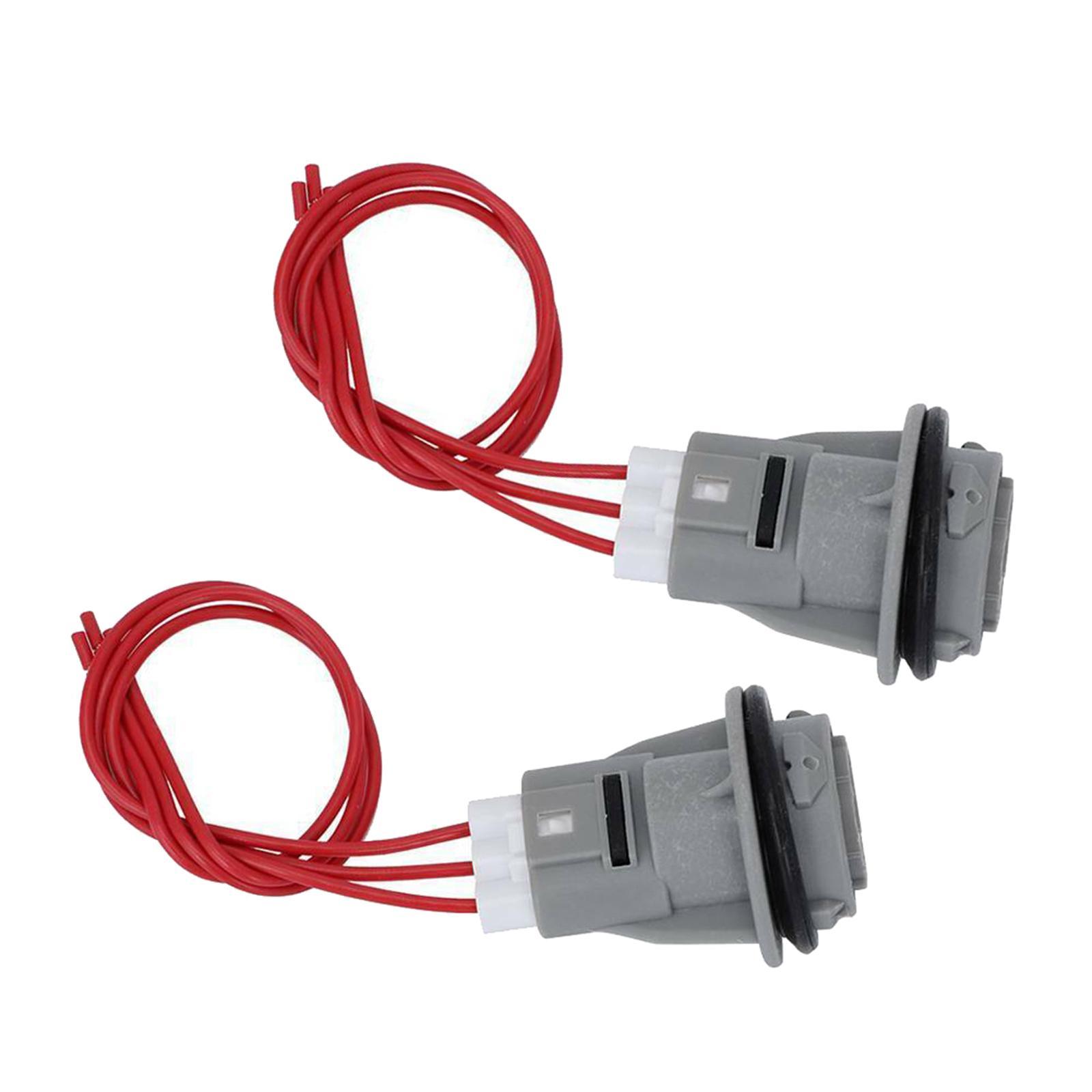 2Pcs  Light Socket Connector Harness  for