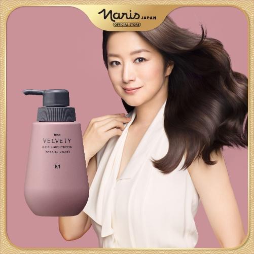 Dầu xả bổ sung độ ẩm Naris Velvety Hair Conditioner M 400ml