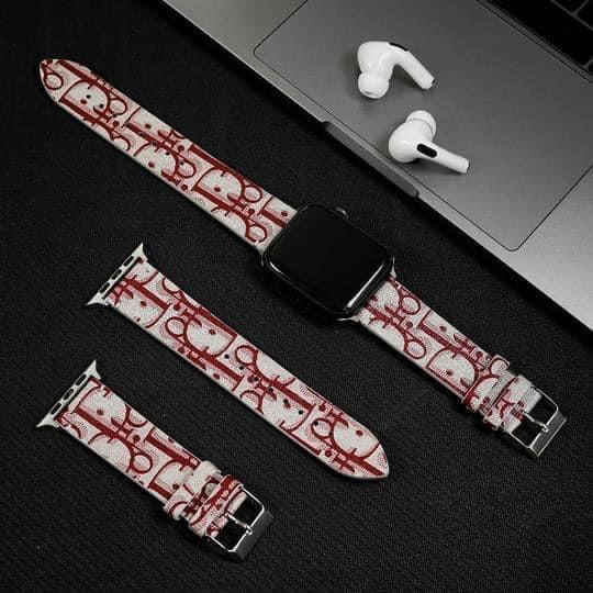 Bộ sưu tập dây da họa tiết cực xinh xắn dành cho apple watch