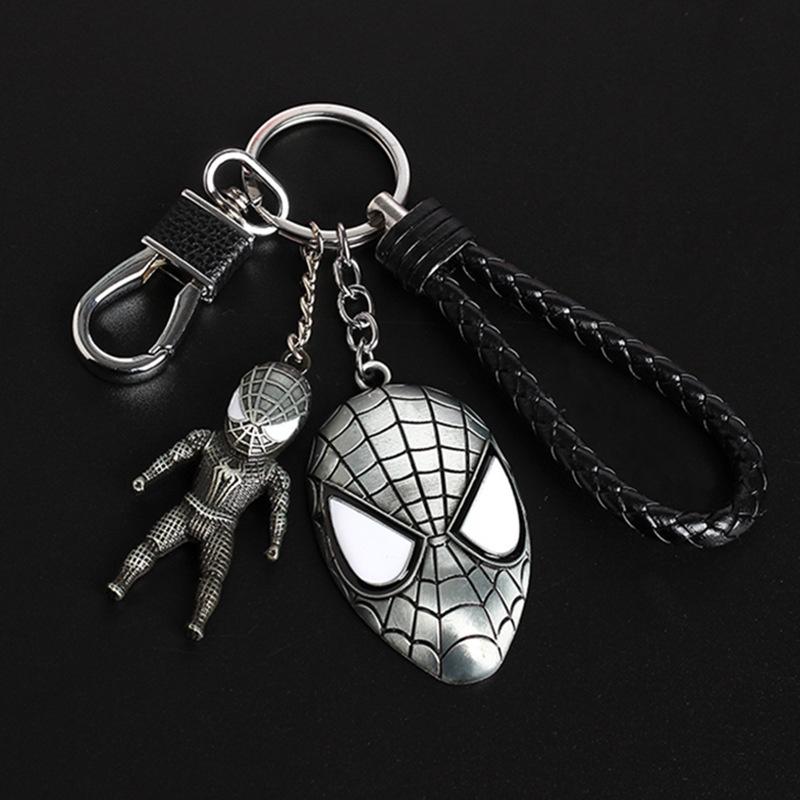 Móc Khóa IRON MAN Avengers Kuu Clothes Màu Bạc Cao Cấp - Móc Khóa Siêu Anh Hùng Thép Titan Không Gỉ -IRONMAN Avenger