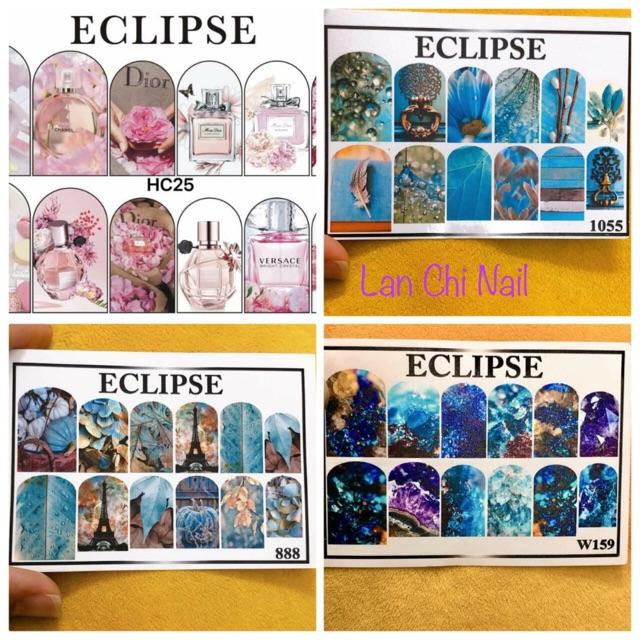 Sticker nước 3D Nga , sticker dán móng 3D, hình dán móng