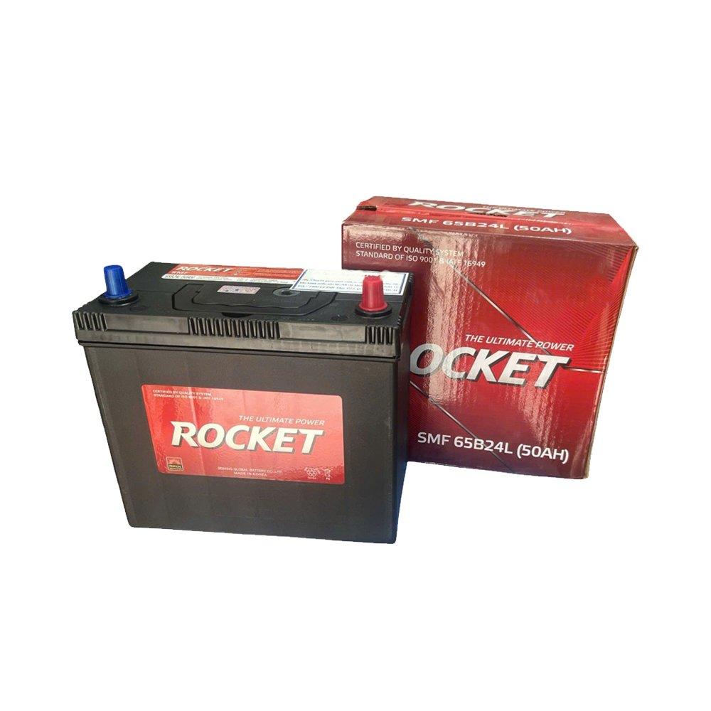 Ắc Quy ROCKET SMF 65B24L/LS/RS (12V-50Ah)