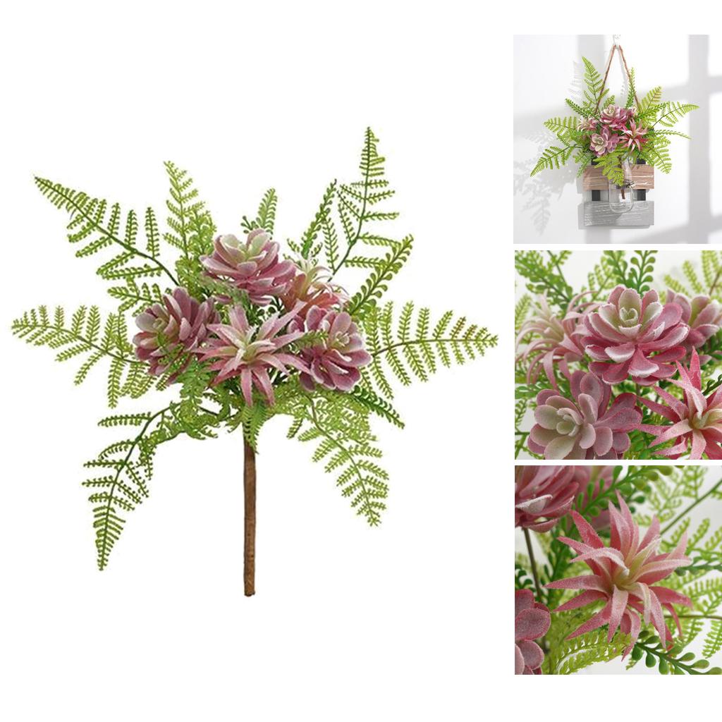 Artificial Fake Realistic Textured Succulents Plant Garden Home Decor