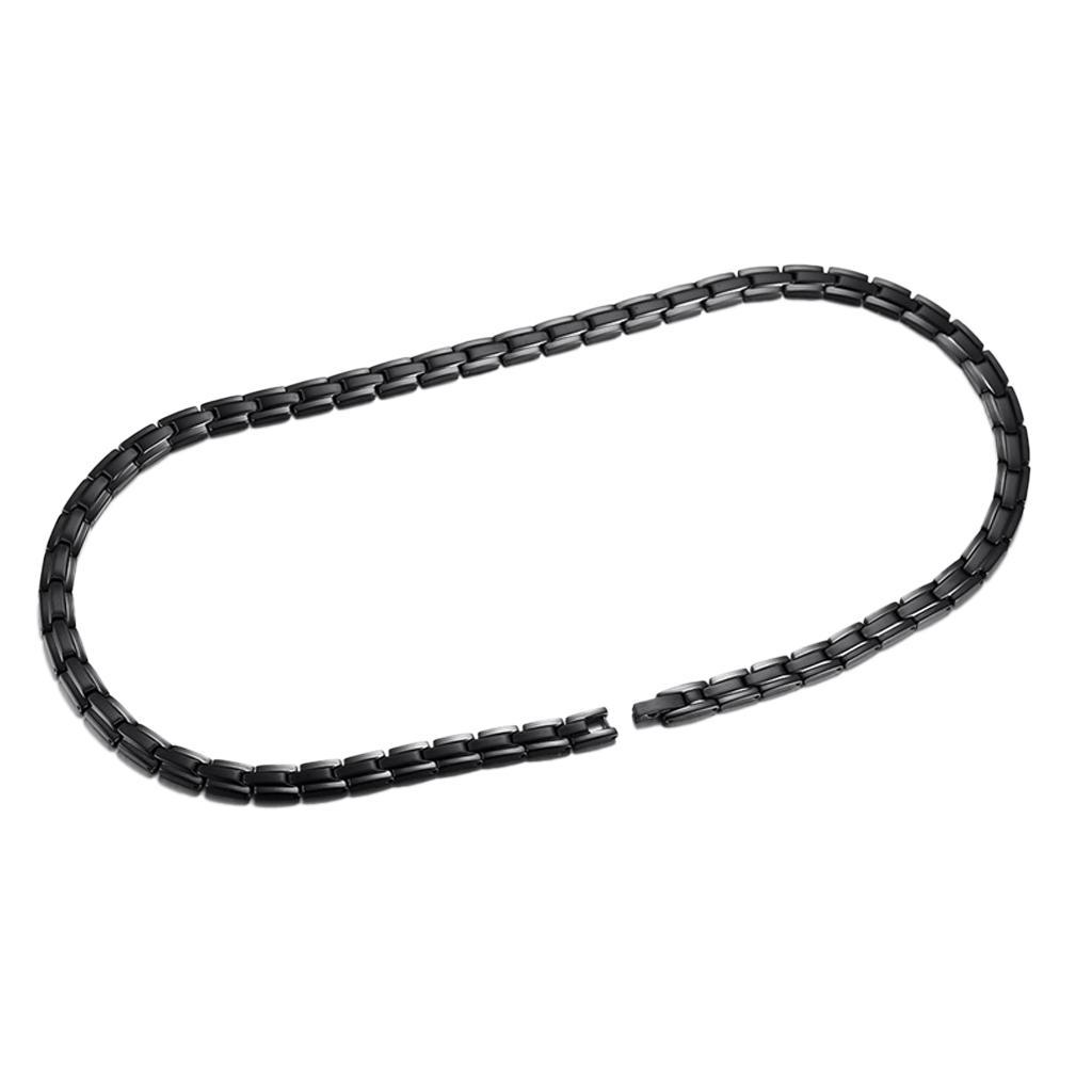 Unisex Stainless Steel Necklace for Black