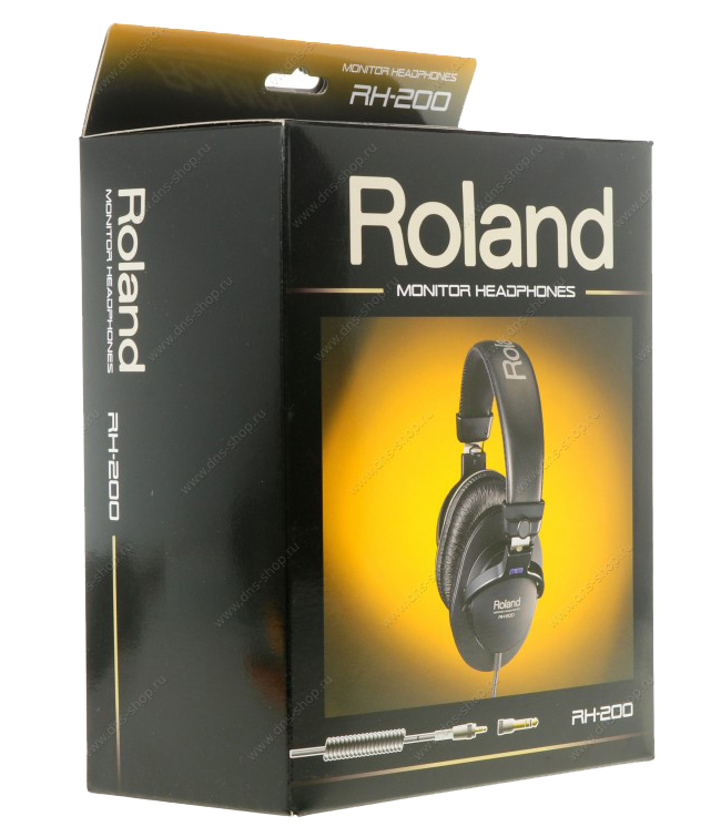 Tai nghe kiểm âm Roland RH 200 chất lượng âm thanh rõ ràng, thích hợp cho người chuyên về âm nhạc - Hàng chính hãng