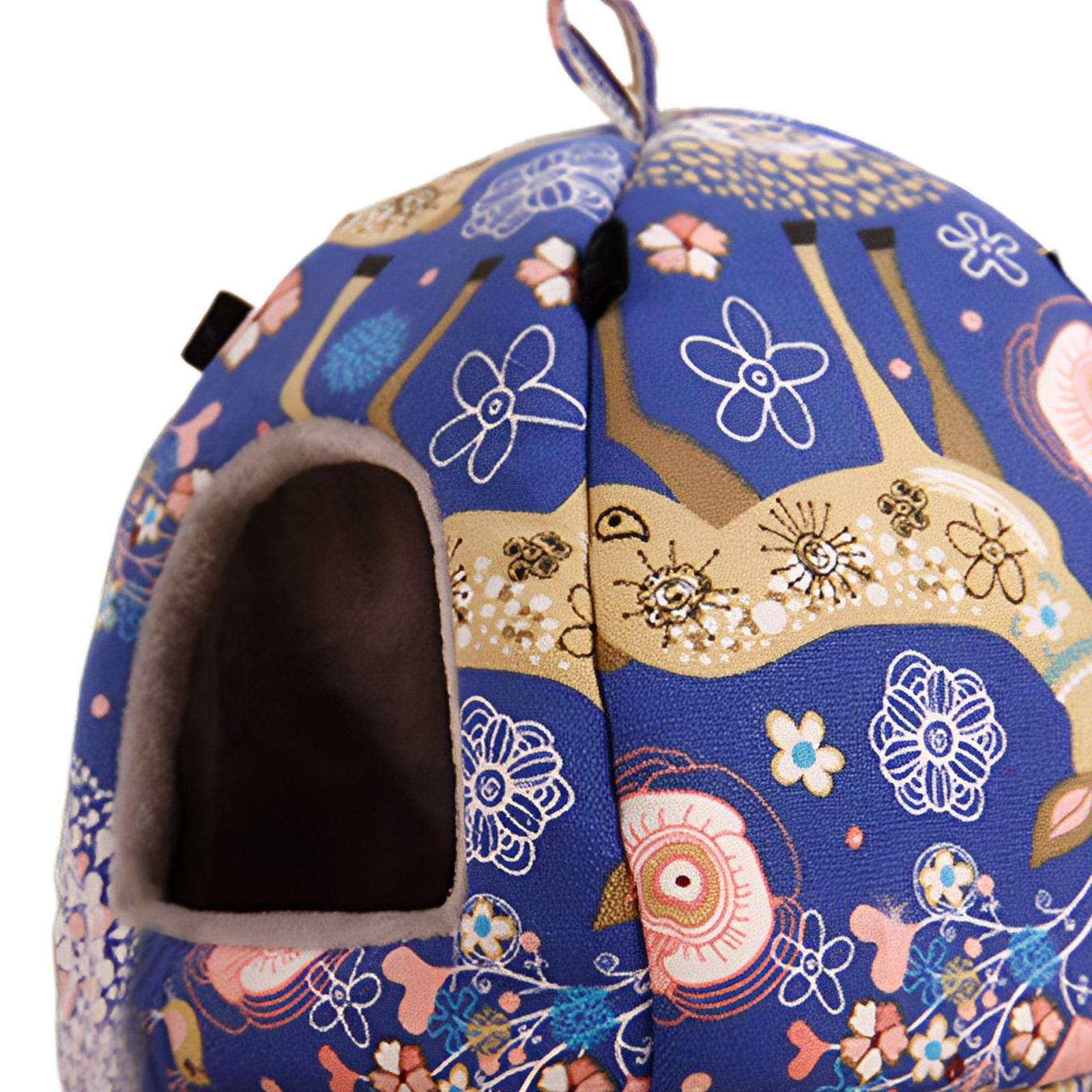 Bird Hammock Parrot Hammock Bed Winter Warm Sleeping Bed Parrot Nest Bird House for Lovebirds Guinea Pigs Cockatiels Macaw Cockatoos