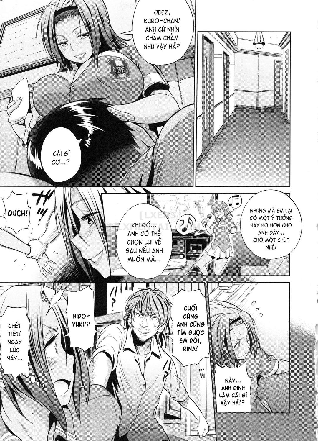 những cô nàng ở clb bóng vợt + sau 2 năm chapter 12 15