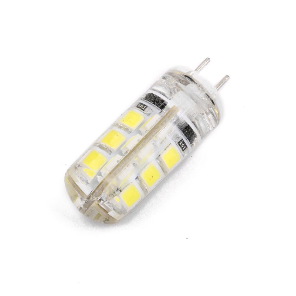 4-6pack 3W G4 LED Bulb SMD 3014 Lamp Crystal SpotLight Energy Saving White 220V