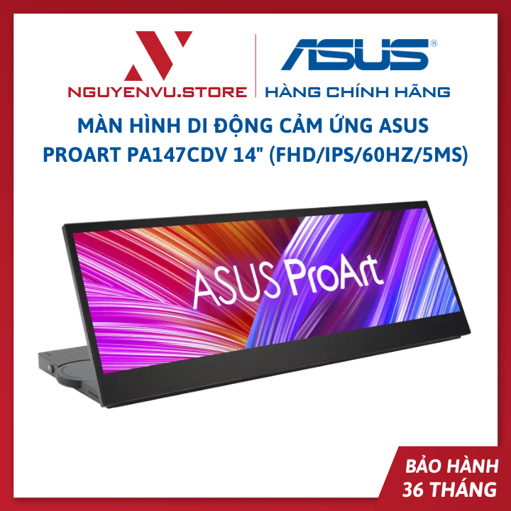 Màn Hình Di Động Cảm Ứng ASUS ProArt PA147CDV 14 Inch (FHD/IPS/60Hz/5ms) - Hàng Chính Hãng