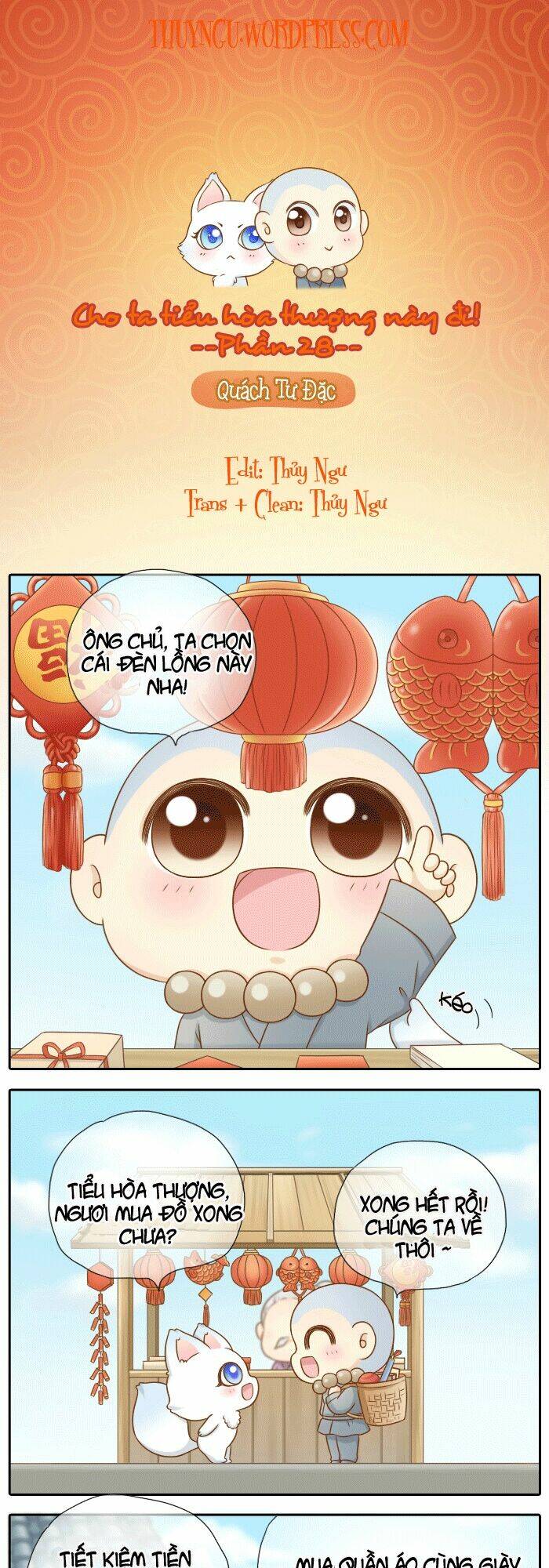 tiểu hồ ly vs tiểu hóa thượng chapter 28 1