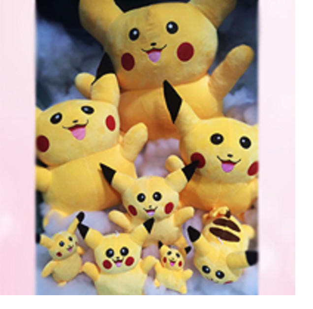 thú bông 3d pikachu