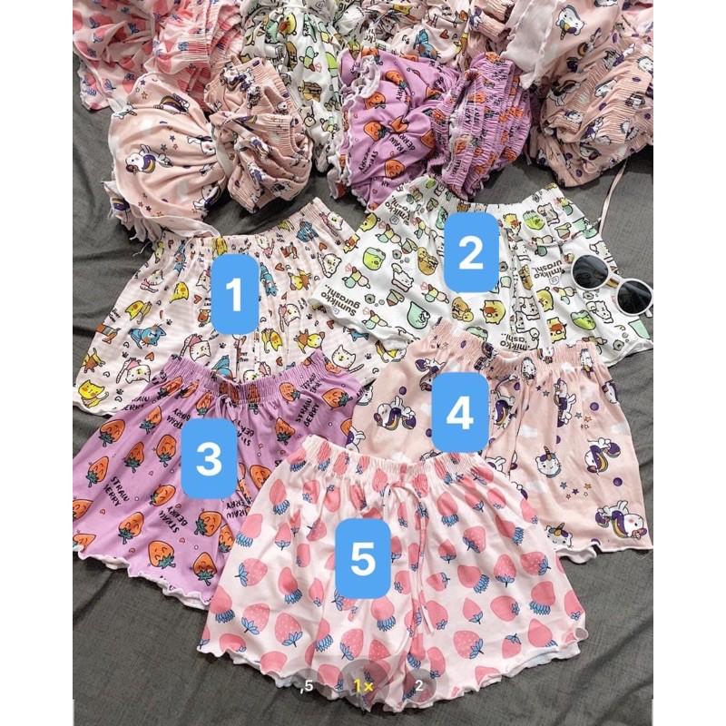 Quần đùi thái - combo 3c,free size