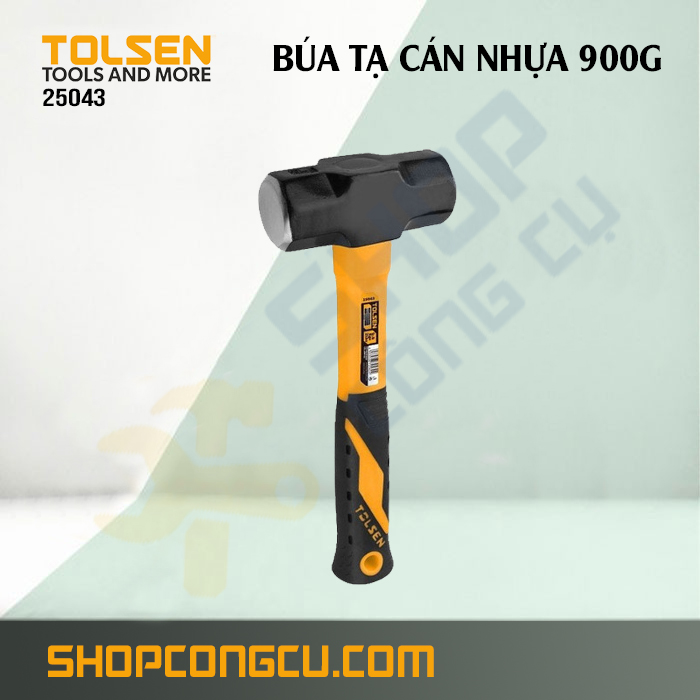 Búa tạ cán nhựa 900g Tolsen 25043